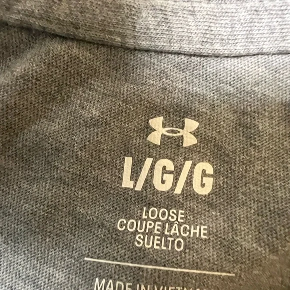 Under Armour Men's Gray T-Shirt. Size large
Like brand new - Picture 6 of 6